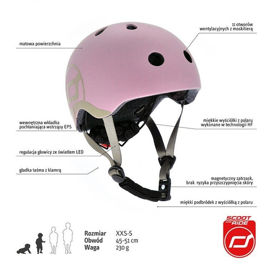 Kask Scootandride Rose 