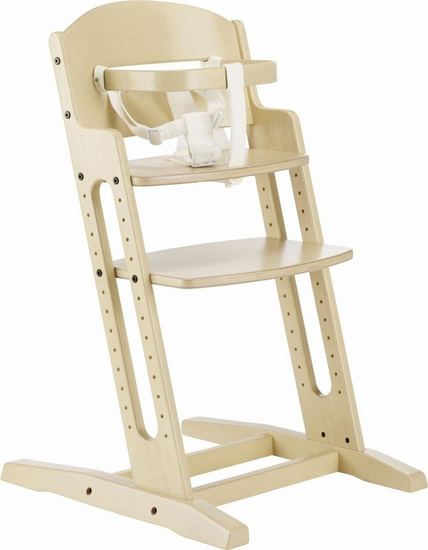 Krzesło do karmienia DANCHAIR - bielone/white-wash, Baby Dan