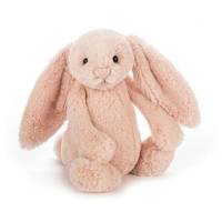 Bashful królik pudrowy róż 18cm