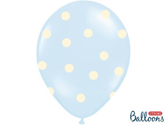 Balony 30 cm, It's a Boy, Pastel Mix, 1 op./6 szt.